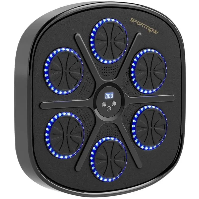 Wall-Mounted Musical Boxing Machine with Gloves