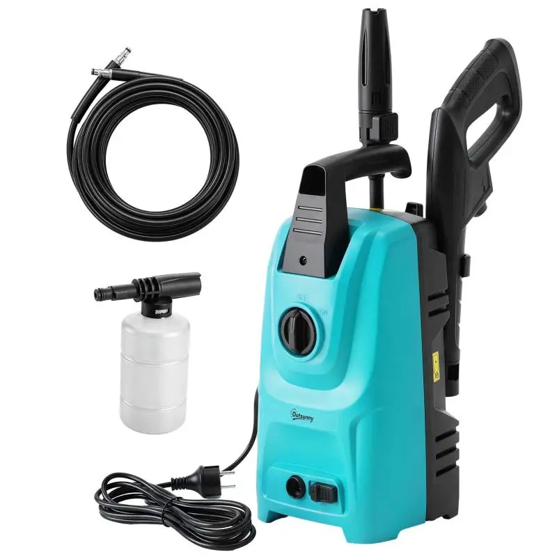 1500W High-Pressure Washer with Adjustable Nozzle