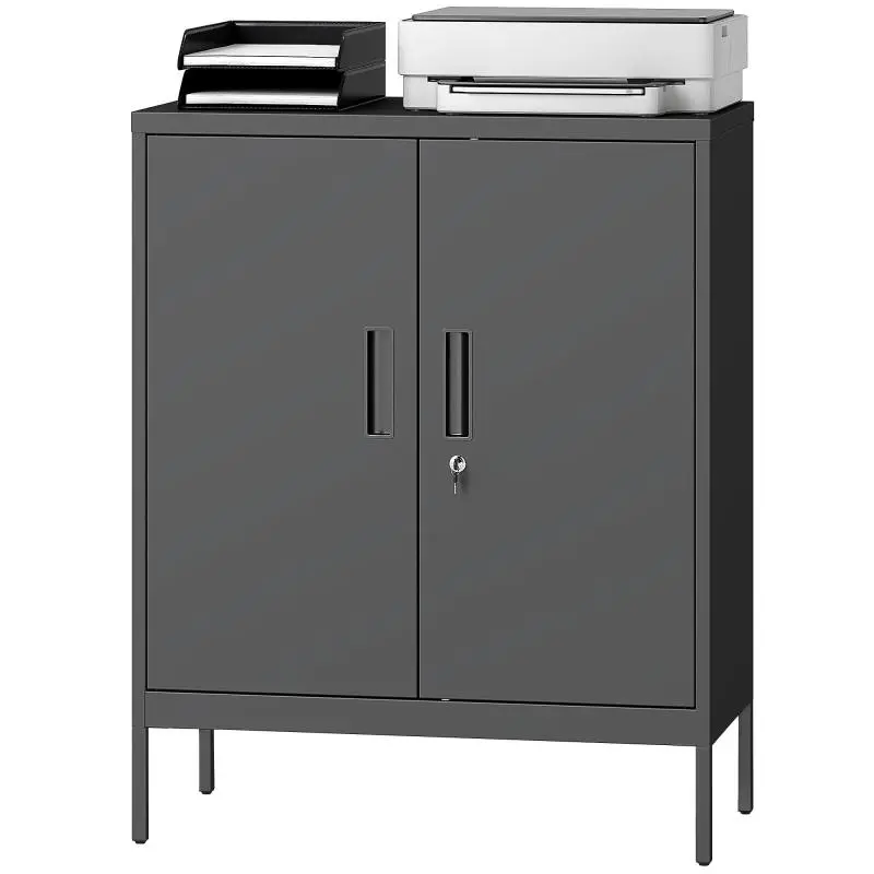Metal Office Cabinet, 80 x 40 x 100 cm