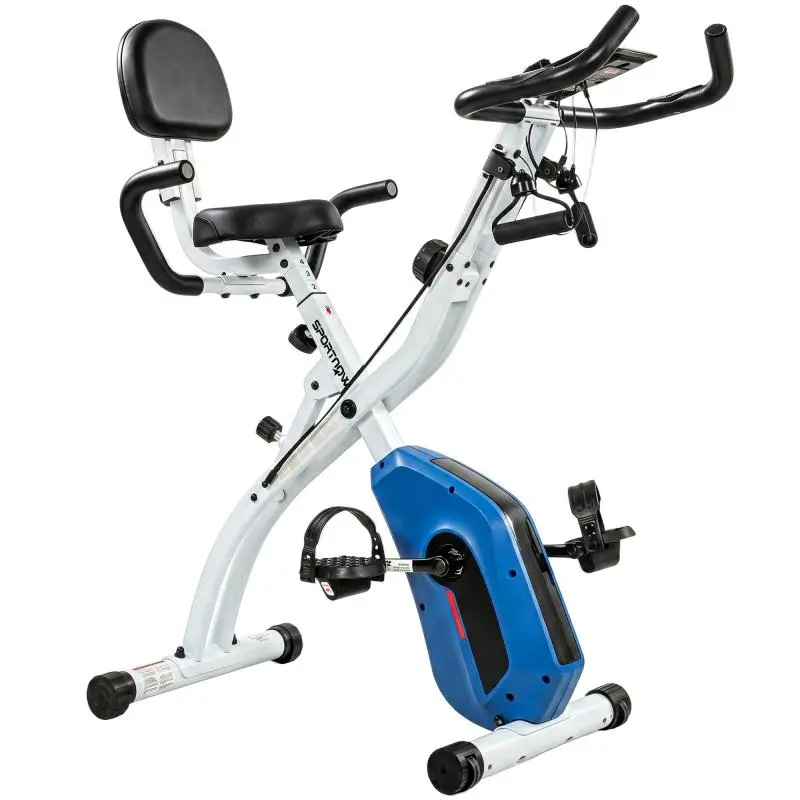 Foldable 3-in-1 Exercise Bike, Blue
