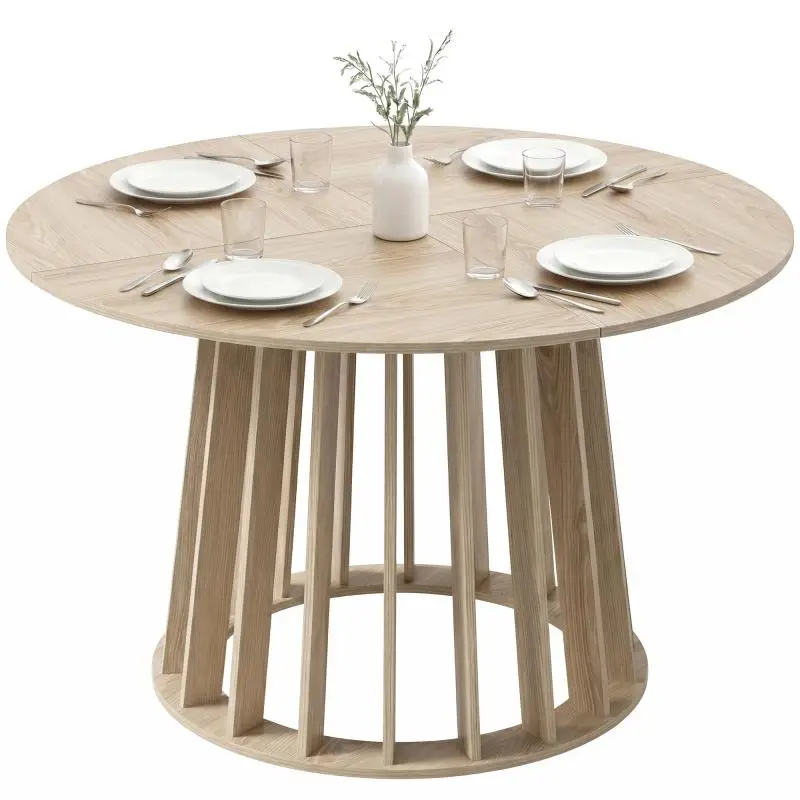 Round Dining Table for 4–6 People, 120 cm