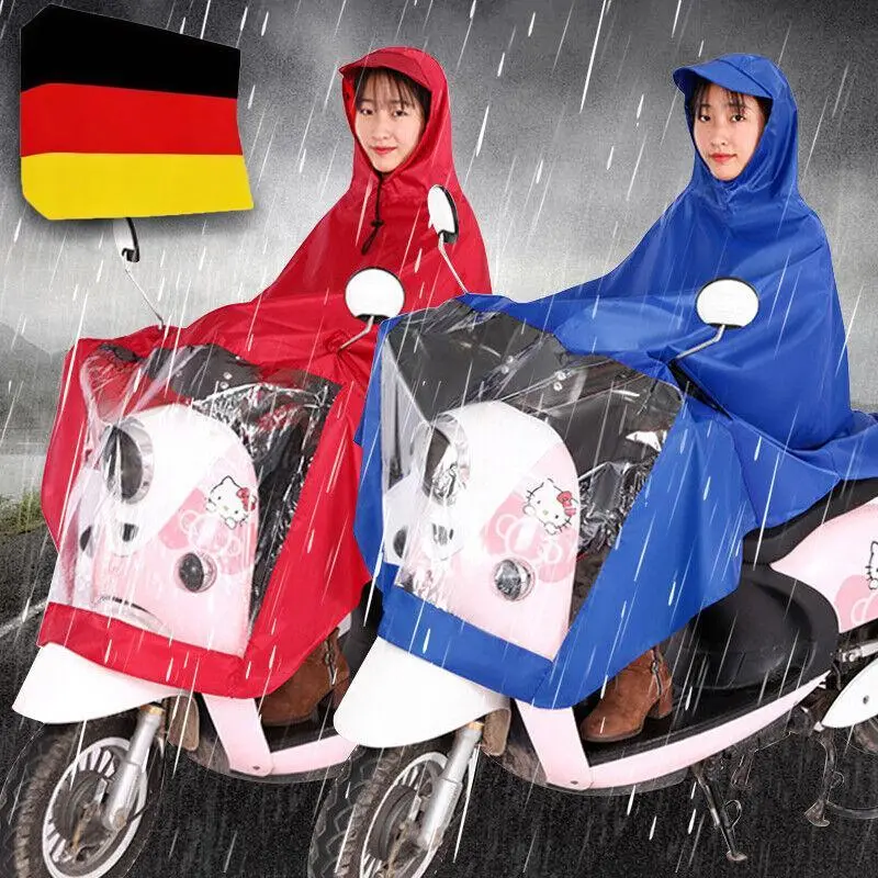 Universal Waterproof Rain Poncho for Electric Vehicles