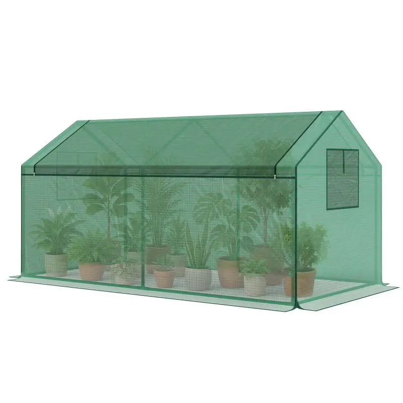Mini Greenhouse, 180 x 92 x 92 cm, Green