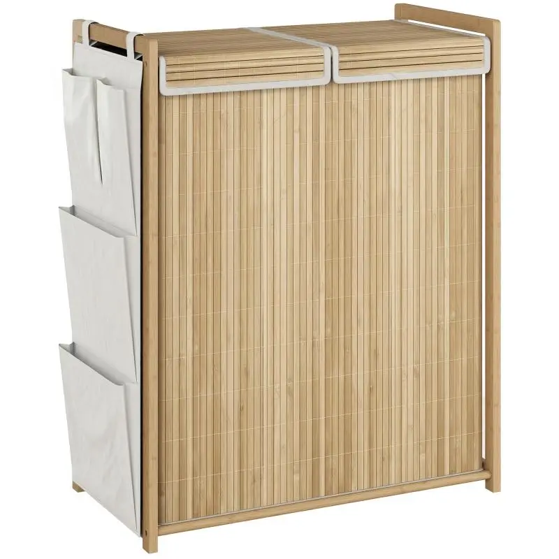 Bamboo Laundry Basket, 120 L