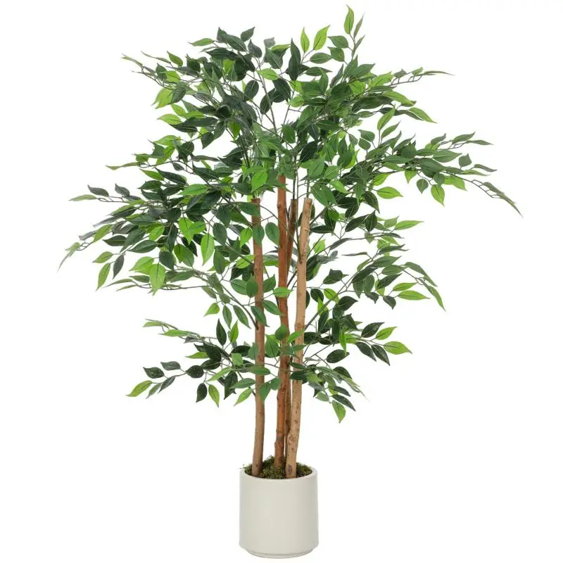 Artificial Banyan Tree with Pot, 120 cm