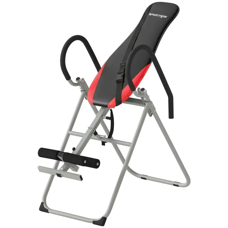 Foldable Inversion Table with Adjustable Ankle Support