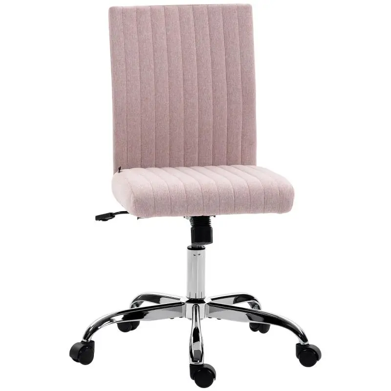 Height Adjustable Office Chair, Pink