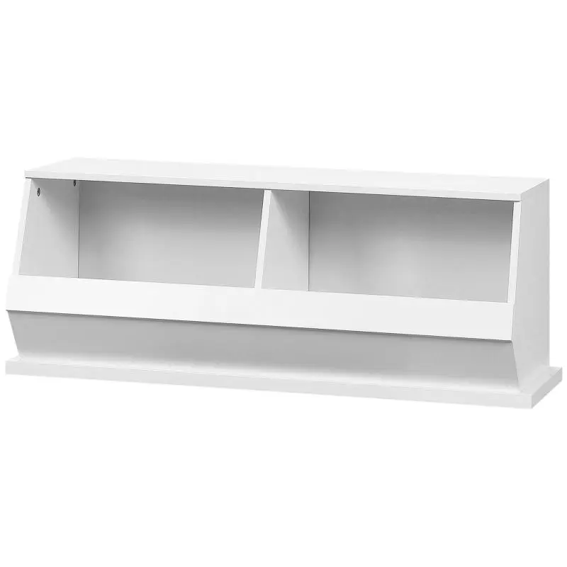 MDF Storage Unit with 2 Compartments