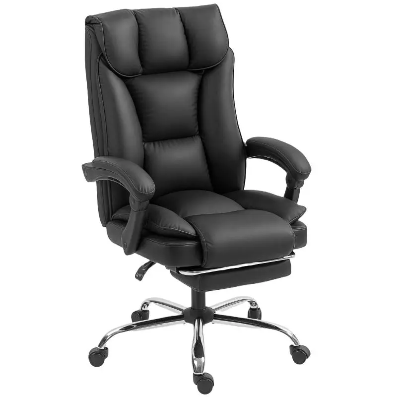 Ergonomic Office Chair with Footrest