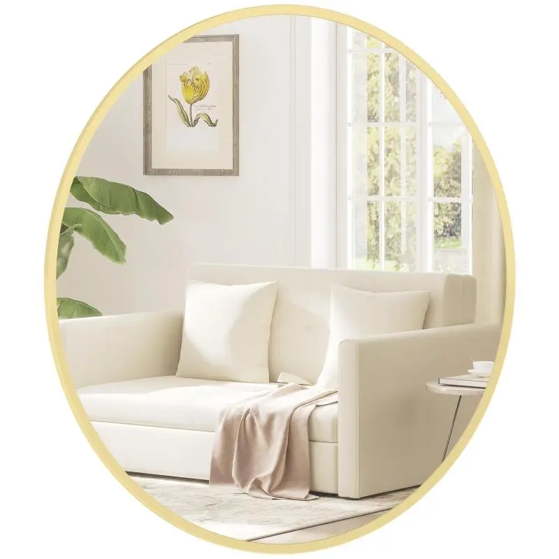 Round Wall Mirror, 61 cm