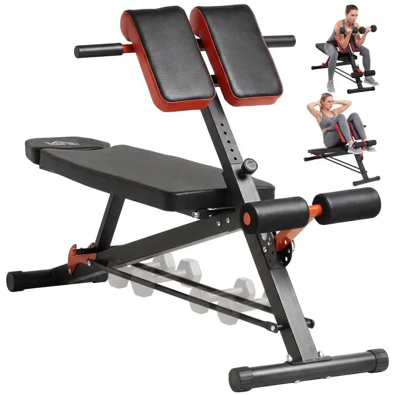Adjustable Gym Bench with 3 Backrest Positions