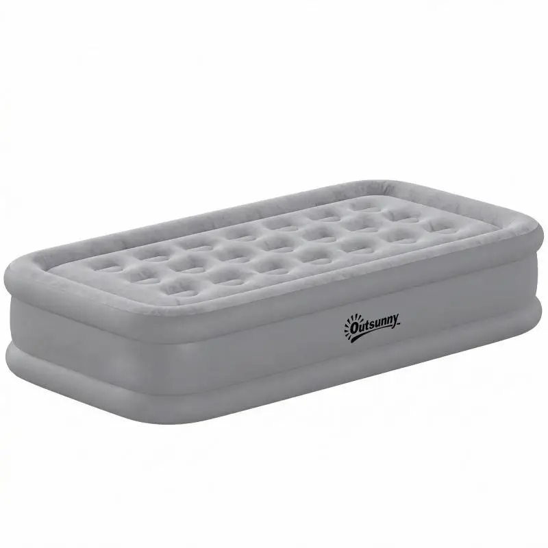 Single Self-Inflating Mattress with Pump and Carry Bag