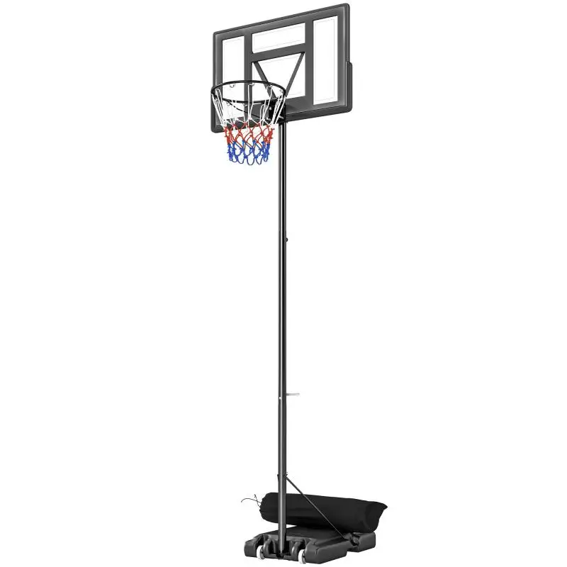 Adjustable Basketball Hoop with Fillable Base
