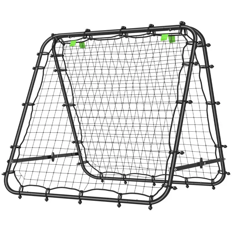 Foldable Football Rebounder, Adjustable Angle