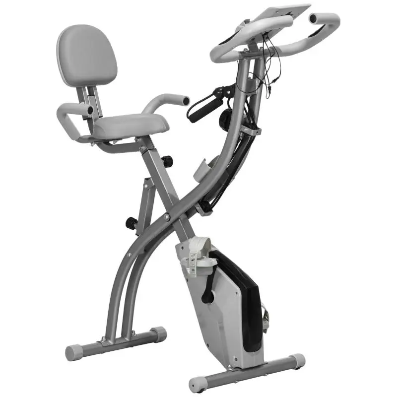 Foldable Exercise Bike with 8 Resistance Levels
