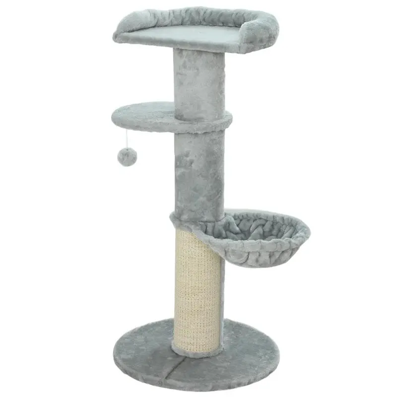 Cat Scratching Tree with Bed and Hammock, 103.5 cm