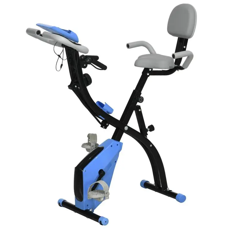 Foldable Exercise Bike with 8 Resistance Levels