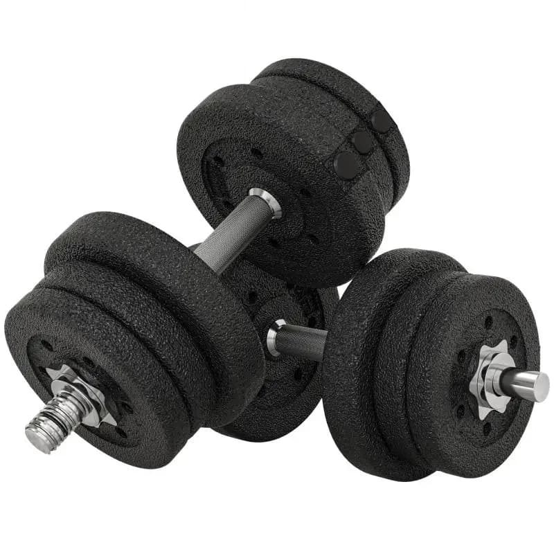 25 kg Dumbbell Set with Weight Plates