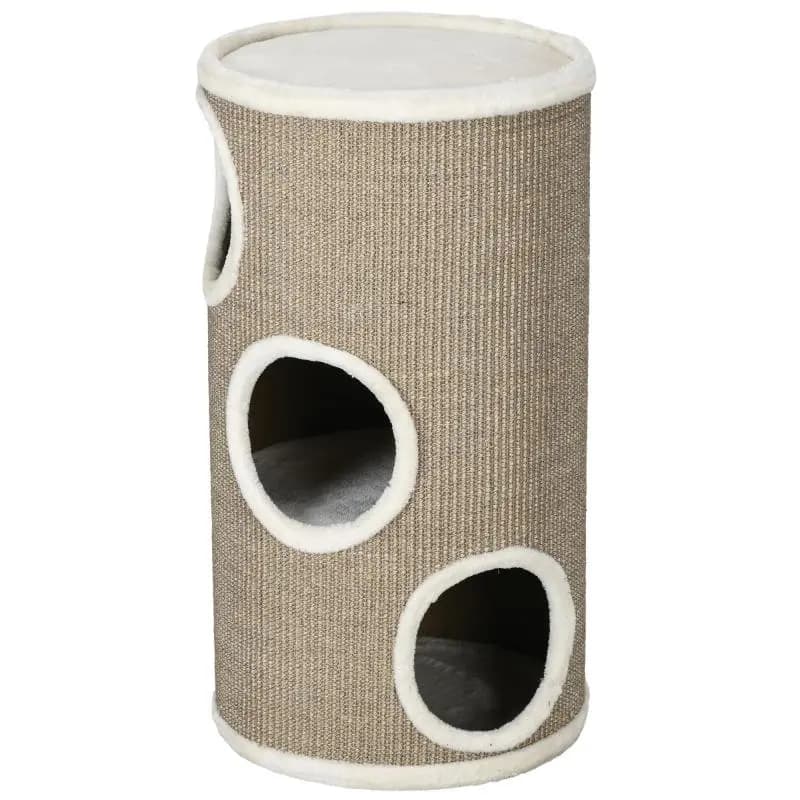 3-Tier Cat Bed with Scratching Post