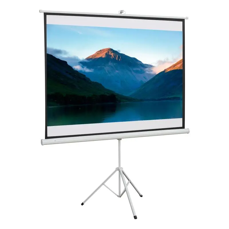 Projector Screen with Tripod, 84 Inch