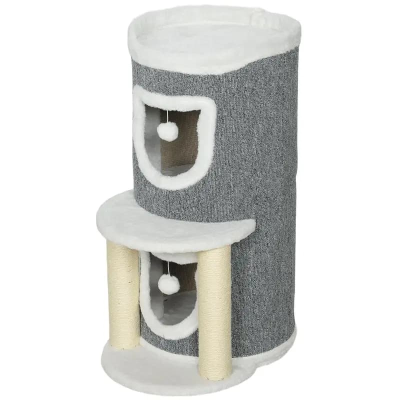 Cat Scratching Tree, 76 cm, Grey
