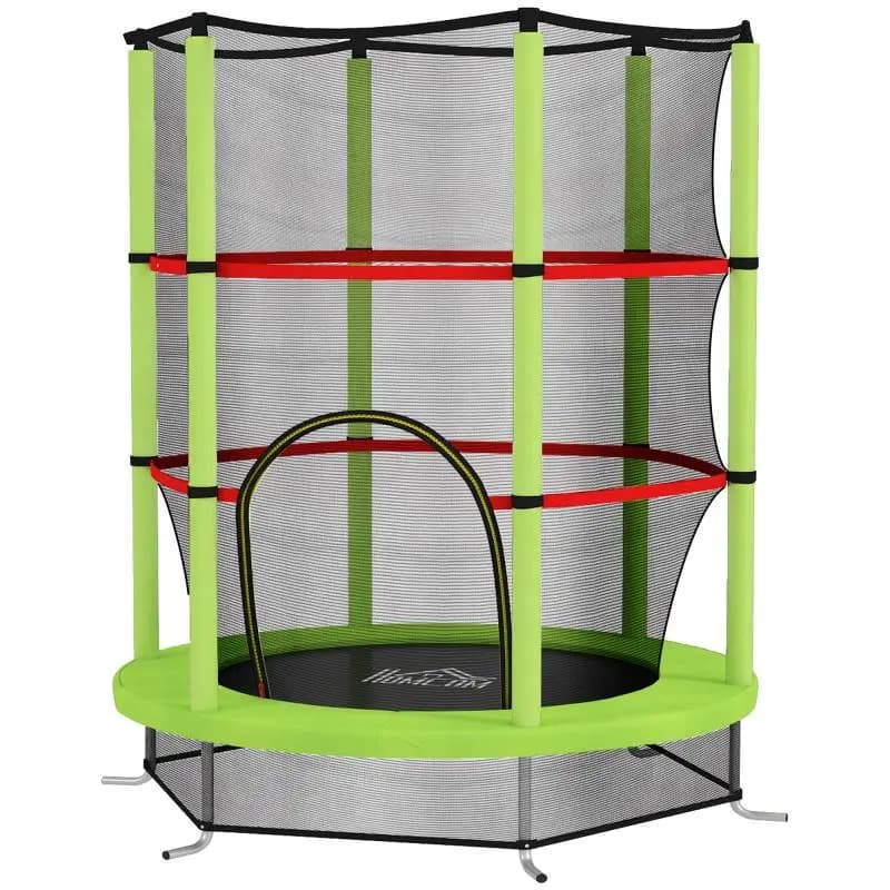Children's Trampoline with Safety Net, 45 kg