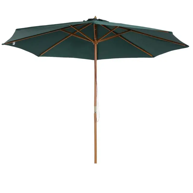 Garden Parasol with Wooden Pole, 300 cm