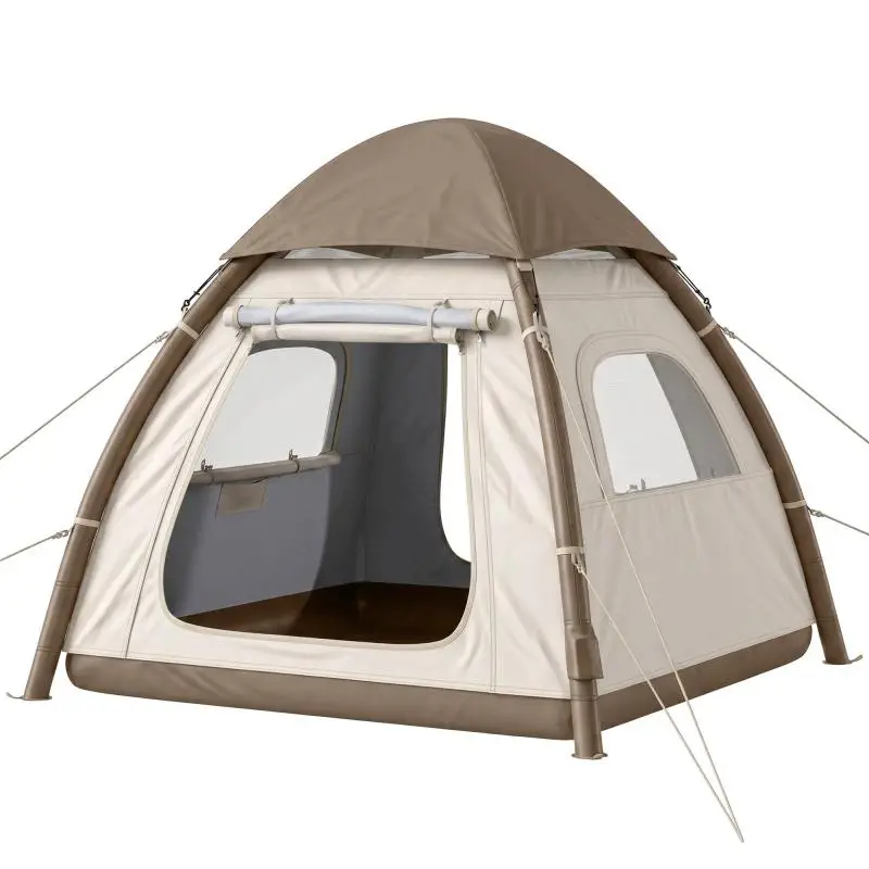Inflatable Tent for 3–4 People with Pump