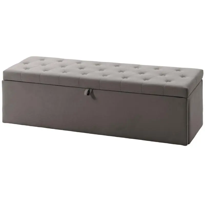 Velvet Storage Bench 140 L