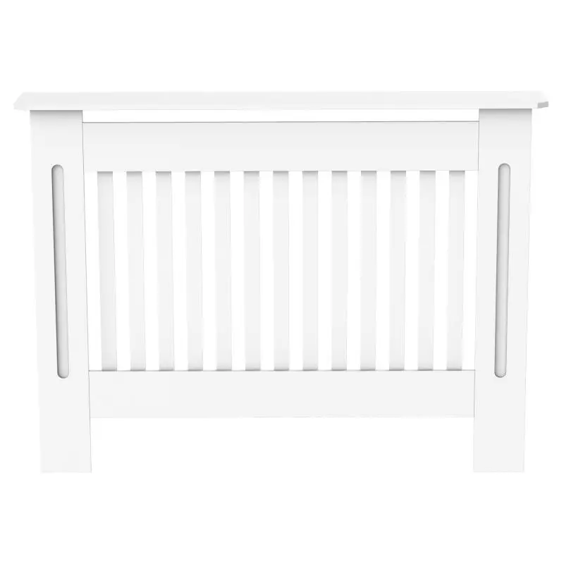 Slatted MDF Radiator Cover, 112 cm
