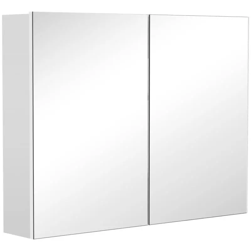 Bathroom Mirror Cabinet with 2 Doors