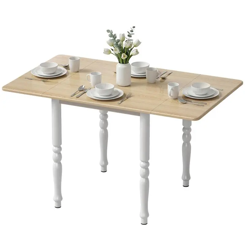 Folding Dining Table for 2 to 6 People, 134 cm