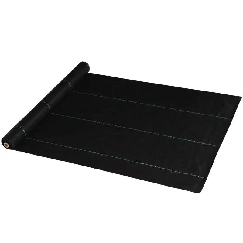 Mulching Fabric, 2 × 25 m, Black