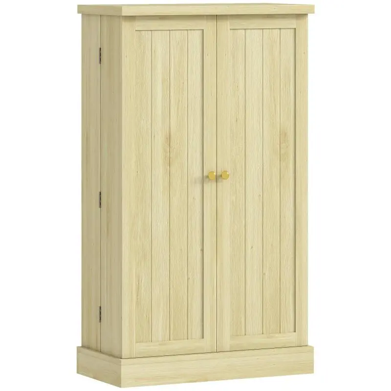 Pantry Cabinet, 104 cm, Natural Wood Effect