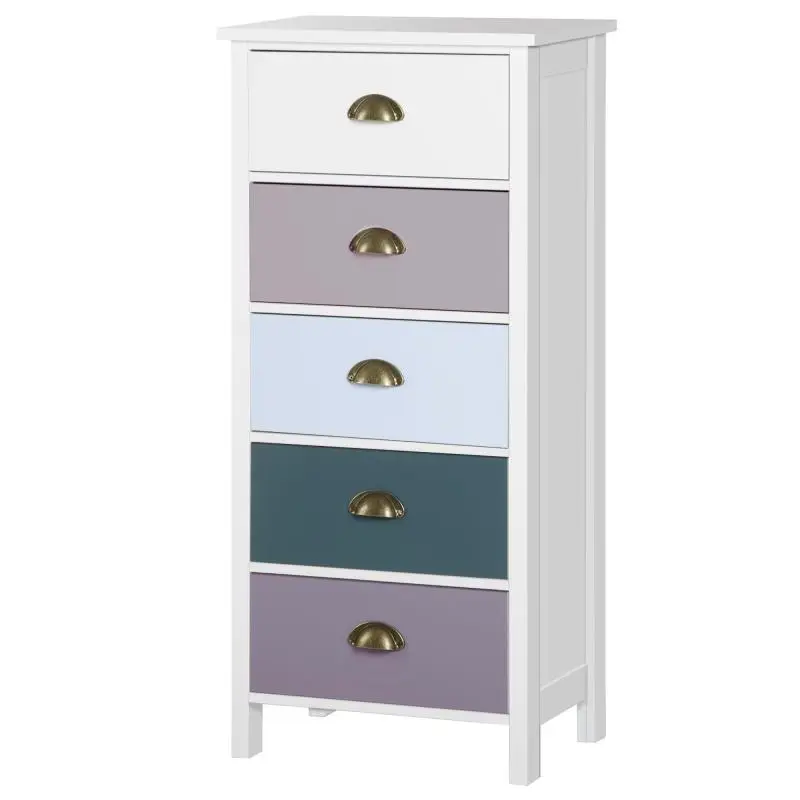 5-Drawer Chest, 45 x 30 x 95.4 cm