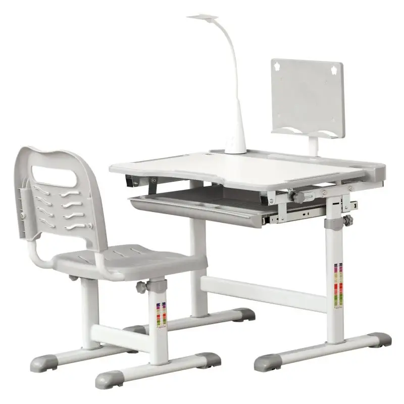 Children’s Desk and Chair Set, Adjustable Height