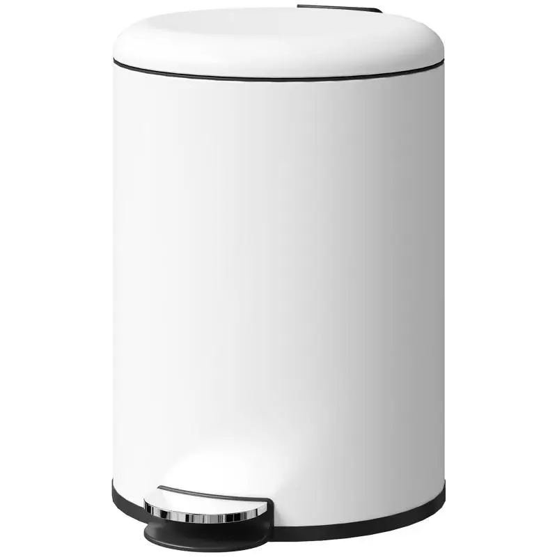 20 L Pedal Bin with Soft-Close Lid, Cream