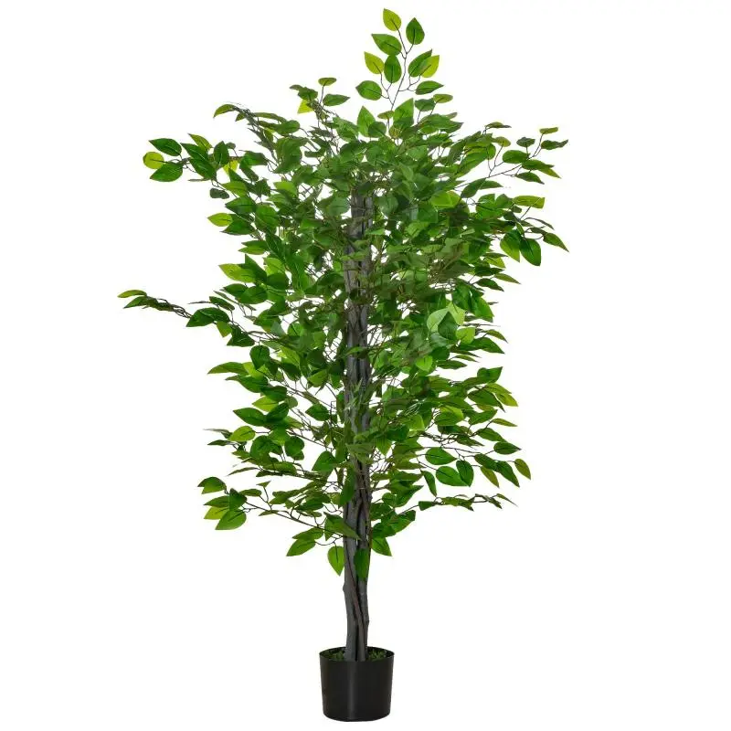 Artificial Ficus Plant with Pot, 135 cm