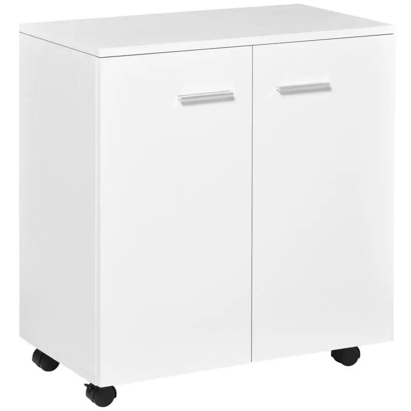 Document Storage Cabinet with Wheels, 60 x 35 x 65 cm