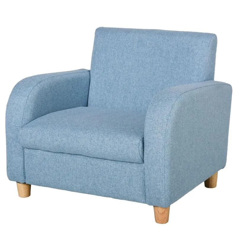 Children’s Fabric Armchair, Blue