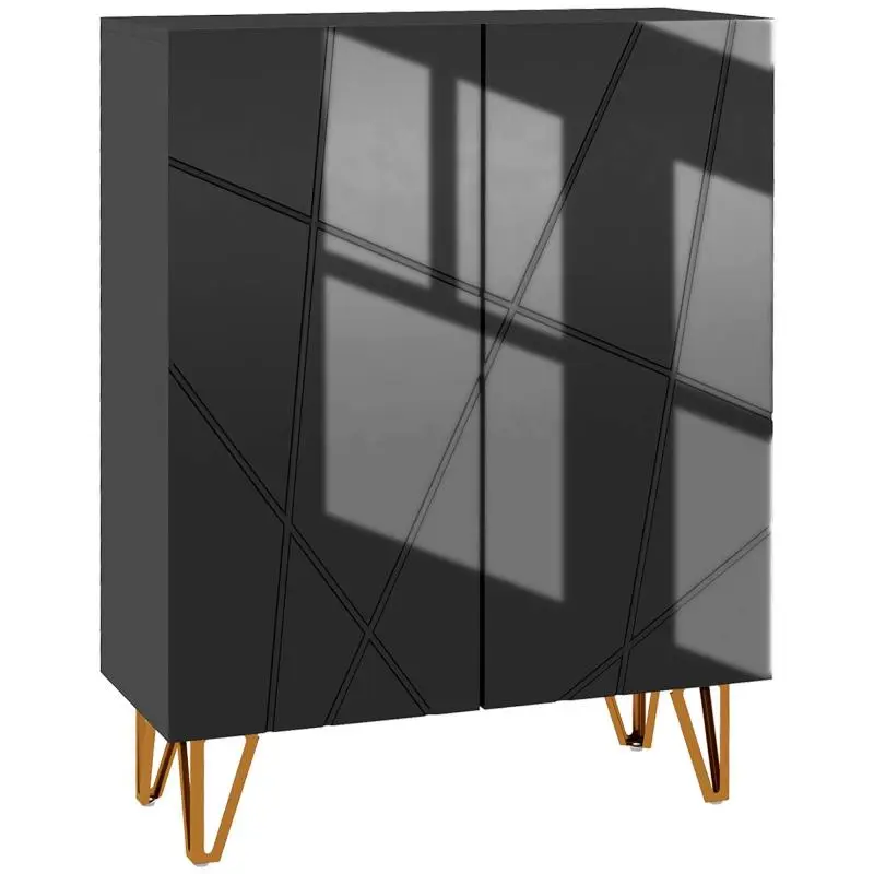 Shoe Cabinet with 5 Shelves