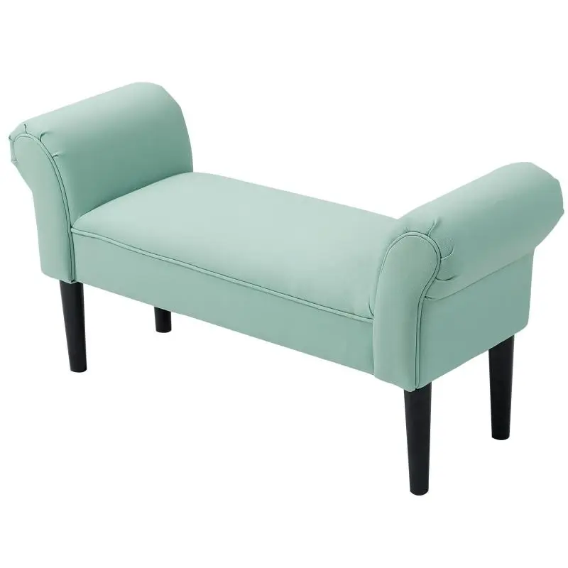 Upholstered Bench, 102 cm, Green
