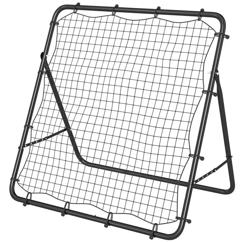 Foldable Football Rebound Net with 5 Angles