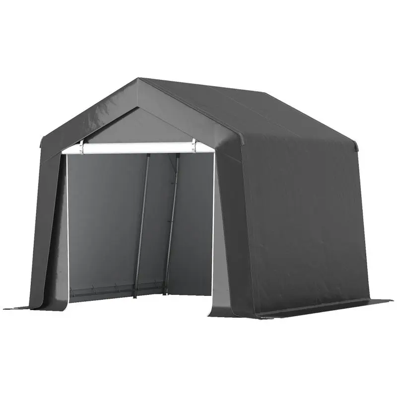 Carport Tent 3 x 3 m, Dark Grey
