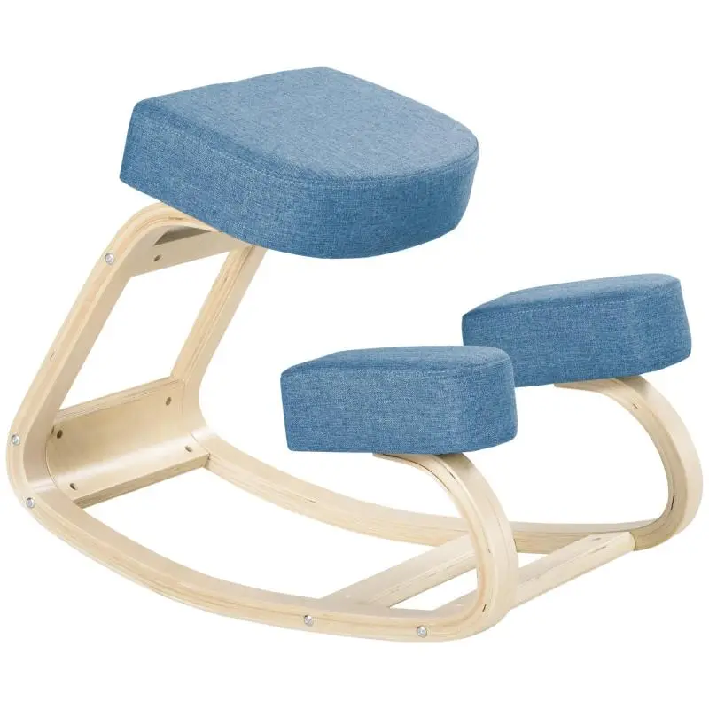 Kneeling Chair in Blue with 120 kg Load Capacity