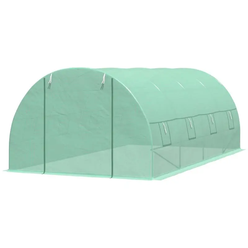 Greenhouse, 595 × 300 × 200 cm