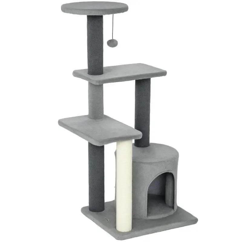 Cat Tree, 103 cm, Grey