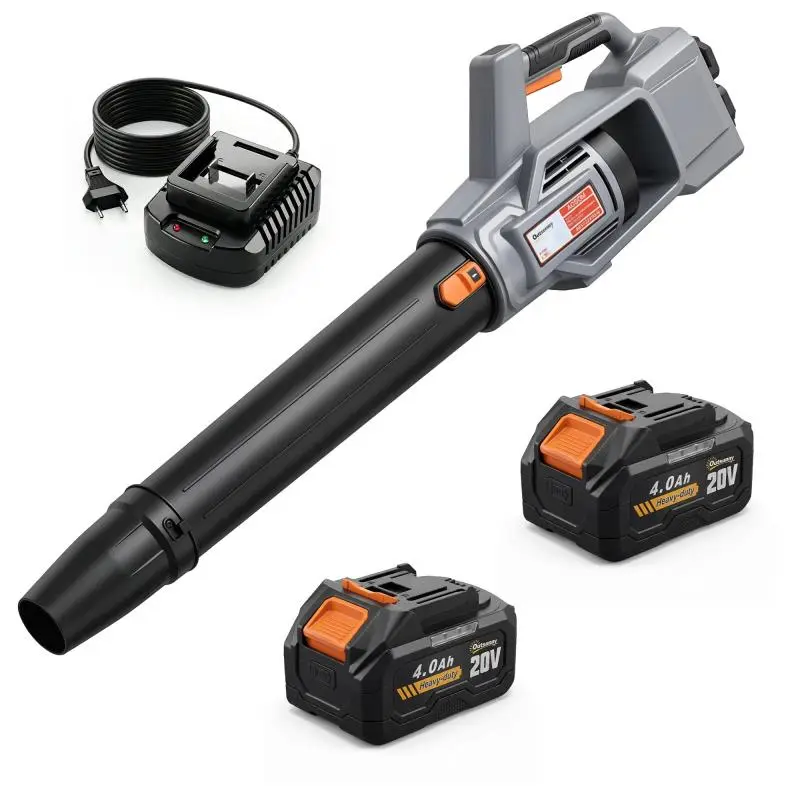 36V Cordless Leaf Blower with 2 x 4.0 Ah Batteries
