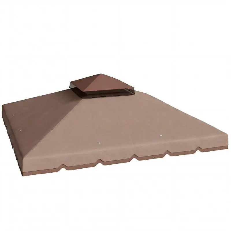 3 x 3 m Replacement Gazebo Canopy, Khaki