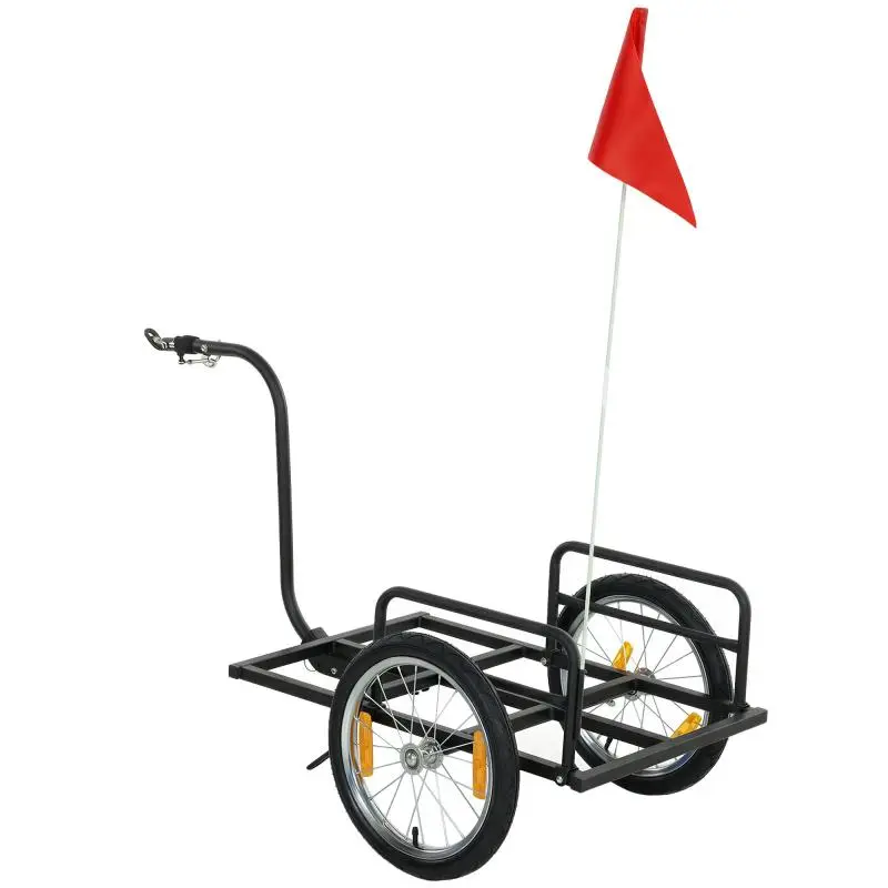 Bicycle Cargo Trailer with 16-Inch Wheels